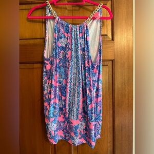 Beautiful lilly pulitzer Bowen Halter top medium